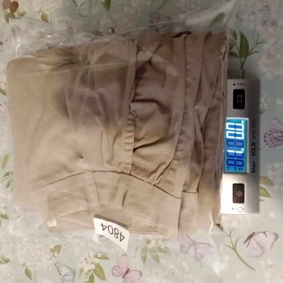 Everlane Wide Leg High Rise Kahaki Pleated Womens Organic Cotton Womens 8 - Picture 13 of 13